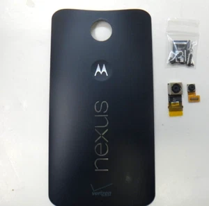 Motorola Google Nexus 6  XT1103 Battery Back Rear Door Cover Case With Cameras - Picture 1 of 2