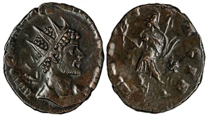 Roman Imperial.  Quintillus AD 270, AE Antoninianus2.76 gr., Rx MARTI PACIF - Picture 1 of 3