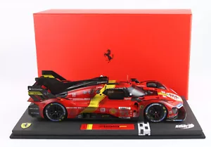 BBR 1/18 Ferrari 499P #51 Winner Le Mans 2023 End of Race P18235DIRTY - Picture 1 of 4