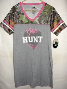 Women's Mossy Oak Short Sleeved Sleepshirt - Size M - New with Tag - Picture 1 of 2