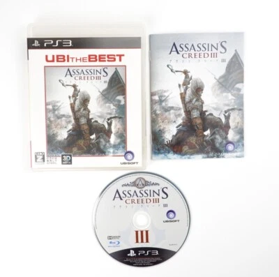 Assassin's Creed III PlayStation 3 PS3 Japan Import US Seller - Image 1 of 4