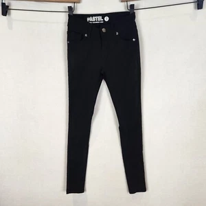 Pastel Jeans Youth Small Black Stretchy Soft Skinny - Picture 1 of 6