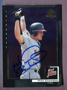 2000 SP Top Prospects #68 autografiado Mike Edwards firmado automático Kinston Indians - Imagen 1 de 1