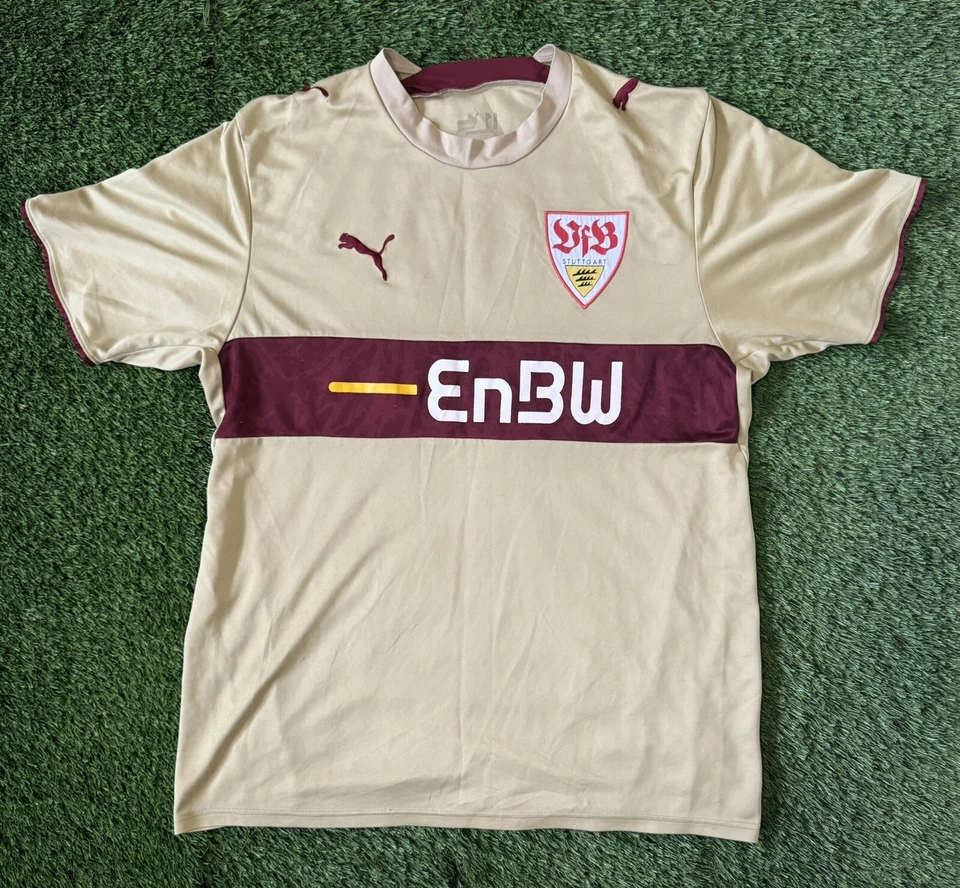 VFB STUTTGART VINTAGE 2006/07 PUMA ALTERNATE THIRD SOCCER JERSEY MENS MEDIUM - Image 1 of 4