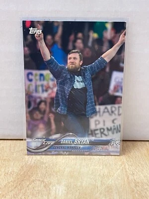 2018 Topps WWE #28 Daniel Bryan wrestling card - Image 1 of 2