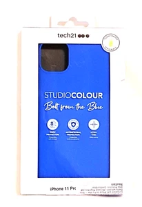 Tech21 Custodia Studio Colour per Apple iPhone 11 Pro MAX Protezione Blu Farina di Mais - Foto 1 di 6