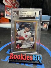 Mookie Betts Rookie Card 2014 Topps Update Gold #US-26 BGS 9 (9.5 9.5 8.5 9)