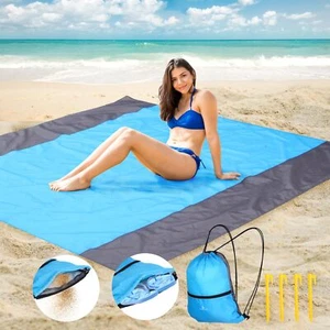 Large Beach Blanket Sand Free Water Resistant for Beach Picnic Concert - Picture 1 of 5