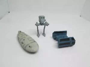1990's Micro Machines Star Wars Rebel Transport, TIE Bomber, Imperial AT-ST #20 - Picture 1 of 2
