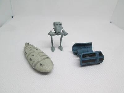 1990's Micro Machines Star Wars Rebel Transport, TIE Bomber, Imperial AT-ST #20 - Image 1 of 2