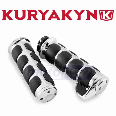 Kuryakyn Premium ISO Grips for 2006-2011 Harley Davidson XL1200L Sportster ex Foto 1 de 4