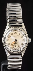 Derrick Militar Men's Hand-Wind Vintage Swiss Watch -- Working - Picture 1 of 12