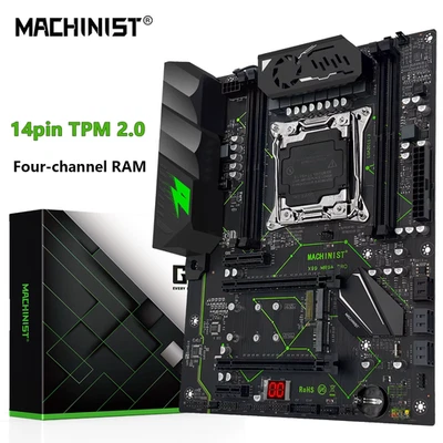 X99 MR9A PRO Motherboard Support TPM2.0 Interface LGA 2011-3 Xeon E5 V3 V4 CPU D - Image 1 of 4