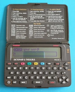 Franklin DMQ-440 Electronic Collins Dictionary Thesaurus With Bookman Card Slot - Picture 1 of 6