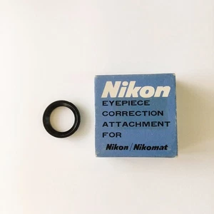 NIKON +0.5 EYEPIECE CORRECTION Lens FOR Nikon F/F2/Nikomat in Box Diopter lens - Picture 1 of 13