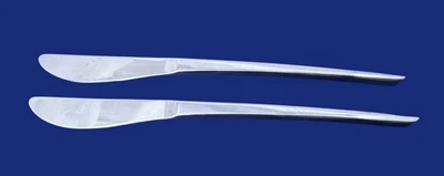 WMF NORDIC Stainless Cromargan - Set of 2 Solid Dinner Knives 9 3/4" - Image 1 of 2