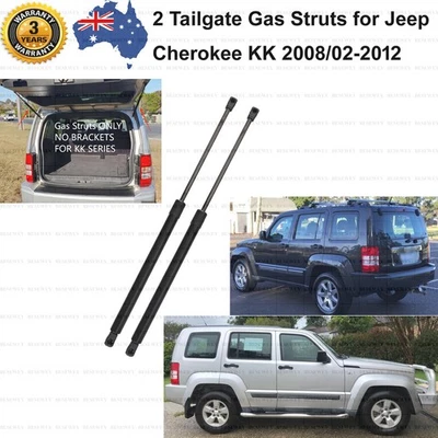 2 Tailgate Boot Gas Struts For Jeep Cherokee 2008-2012 KK Rear Trunk Hatch Lift - image 1 of 4