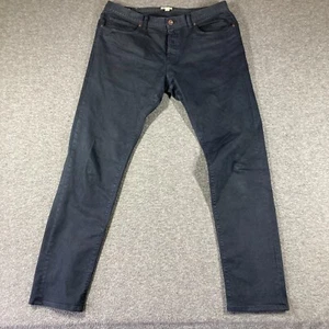 Todd Snyder Slim 5 Pocket Chino Pants Mens 36X34 Nightwatch Blue - Picture 1 of 14
