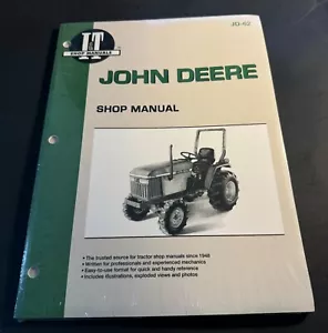 I&T JOHN DEERE TRACTOR SERVICE SHOP MANUAL 670, 770, 870, 970, 1070 JD-62 - Picture 1 of 2