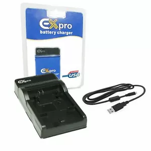 Ex-Pro for Samsung BP1030, BP-1030 EZi-Power USB Charger & USB Cable - Picture 1 of 2
