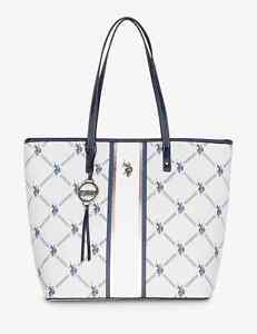 U.S. POLO ASSN.  NAVY  Signature Tote WOMEN'S TOTE  NWT
