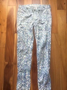Girl's Joe's Jeans Floral Stretch Denim Jeans, size 12 - Picture 1 of 3