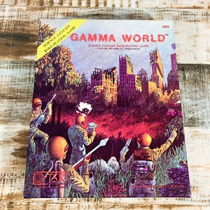 Gamma World 3002 Ciencia Fantasía RPG - Completo con Libro de Reglas y Mapa - 1981 TSR - Imagen 1 de 5