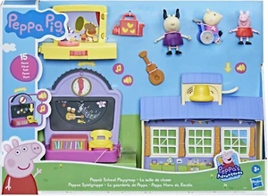 Peppa Pig Peppa's School Playgroup Playset With Sounds Action Preschool Toy - Picture 1 of 5