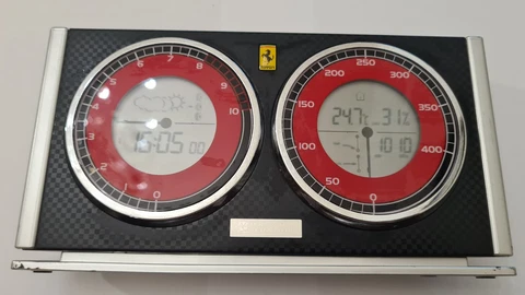 OREGON SCIENTIFIC RADIO CONTROLLER TRAVEL CLOCK FERRARI EDITION Cover