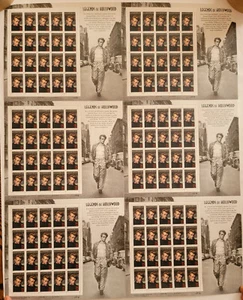Scott #3082 James Dean Briefmarke ungeschnittener Bogen (120 Marken) postfrisch - Bild 1 von 1