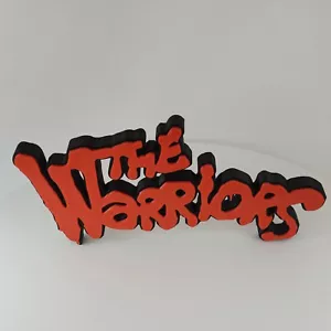 3D printed The Warriors Movie Logo Stand | Shelf Display | Collectible - Picture 1 of 4