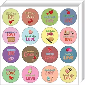 Baked with Love Stickers (10-Set) - Picture 1 of 8