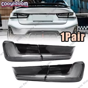 For BMW 3 Series G20 G80 M3 2019-2024 Smoked White LED Tail Lights Rear Lights - Picture 1 of 13