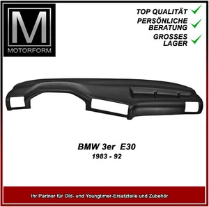 Cubierta de salpicadero BMW Serie 3 E30 cubierta tablero tablero excelente reparación - Imagen 1 de 2