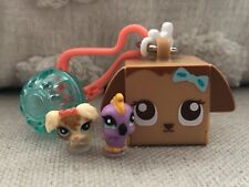 Littlest Pet Shop LPS Lot- Teensies Meadow Dog/Puppy and Cockatoo 