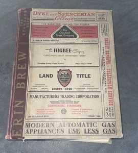 Cleveland Ohio City Directory 1947 A Buyers Guide directorio de negocios clasificados - Imagen 1 de 19