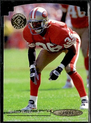 1995 SP Championship Merton Hanks Die Cuts 207 San Francisco 49ers - Image 1 of 2