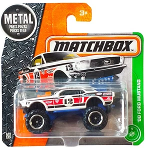 2017 Matchbox Explorers #124/125 - Custom '68 Mustang Mudstanger - short card - Picture 1 of 1