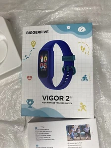 Vigor 2 L Kids Fitness Tracker Watch for Boys Girls Ages 5-15, IP68 Blue - Photo 1 sur 9