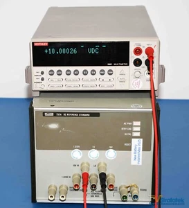 Fluke 732A Riferimento Tensione DC Standard 10V DC Calibrazione - Foto 1 di 5