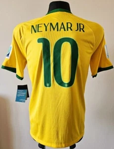 Brazil 2014 - 2015 Home football shirt Nike #10 Neymar Jr size Large - Picture 1 of 11
