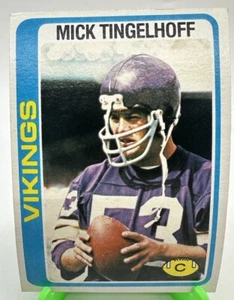 1978 Topps - #451 Mick Tingelhoff - Bild 1 von 2