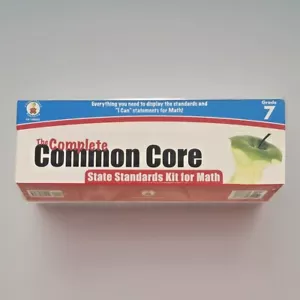 🍎 The Complete Common Core State Standards Kit for Math Grade 7 NISB - Foto 1 di 3
