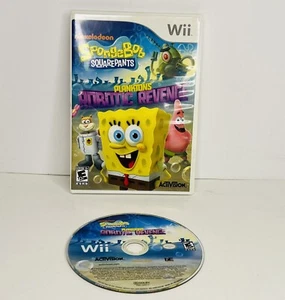 *SIN PROBAR* Bob Esponja Pantalones Cuadrados: Plankton's Robotic Revenge Nintendo Wii 2013 - Imagen 1 de 6