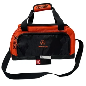 Bolso de Lona/Gimnasio Ogio Mercedes AMG Logo Naranja y Negro Nuevo con Etiquetas - Imagen 1 de 12