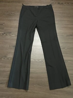 Pantalones INC International Concepts negros talla 4 pierna recta elásticos corte bota Foto 1 de 4