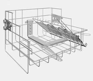 Miele A 104 Oberkorb z.Aufnahme Instrumentarium aus MIC  Arthroskopie, Urologie - Bild 1 von 24