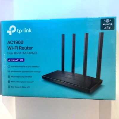 TP LINK Archer AC19  ACWi-Fi 5 Dual Band Router Brand New In Box - Image 1 of 4