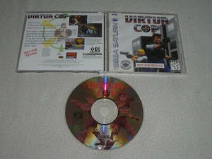 VERPACKTES SEGA SATURN VIDEOSPIEL VIRTUA COP KOMPLETT MIT HÜLLE & HANDBUCH ACCLAIM NFR - Bild 1 von 1
