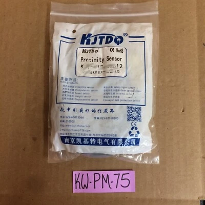 KJTDQ Inductive Proximity Sensor Switch KJT-J18-JKS12 NOS - New Old Stock - Image 1 of 4